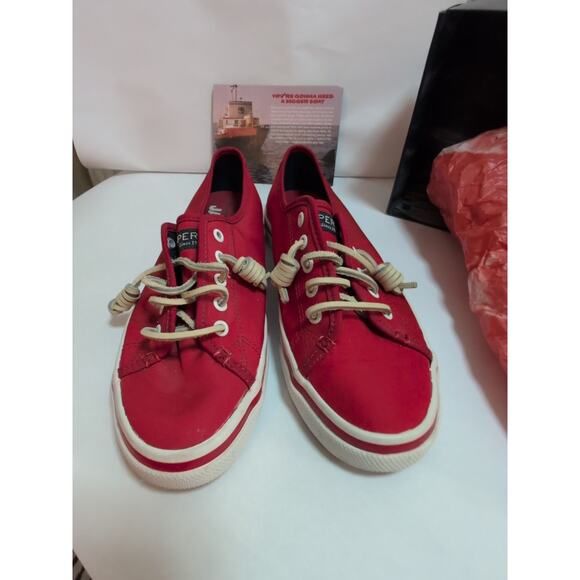 Sperry Jaws Movie 7 Shoes Box Red celebrate 50th anniv!!! - Picture 6 of 16